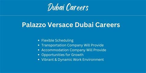 versace careers uae